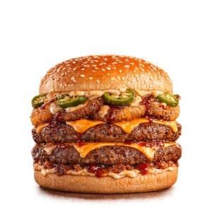 BBQ Tex Mex Burger 2 Patty